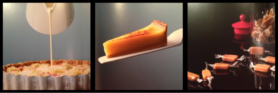 Quiche Lorraine, Lemon Tart, Caramel Sweets